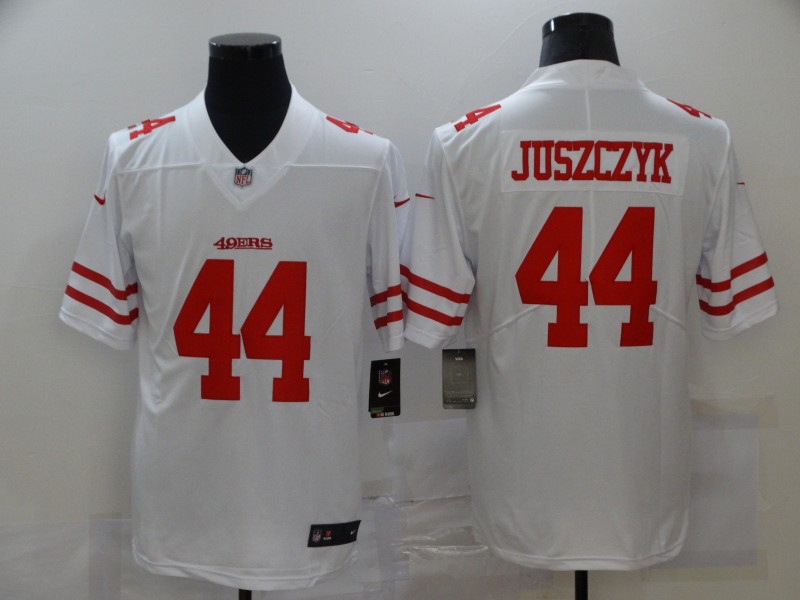 Men's San Francisco 49ers Kyle Juszczyk #44 White Jersey